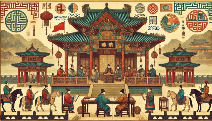 唐代政治制度：政府、考试、经济与兵役的演变及其影响